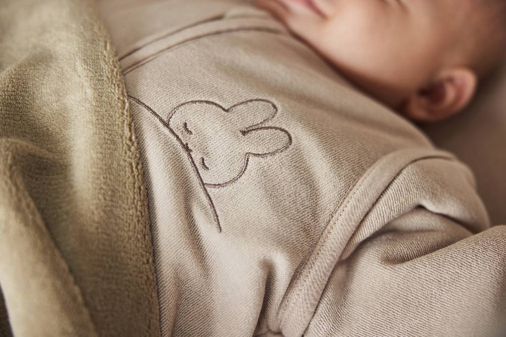 Jollein Schlafsack abnehmbaren Ärmel 110cm Sleepy Miffy Terry Nougat Letzte 3 Tage