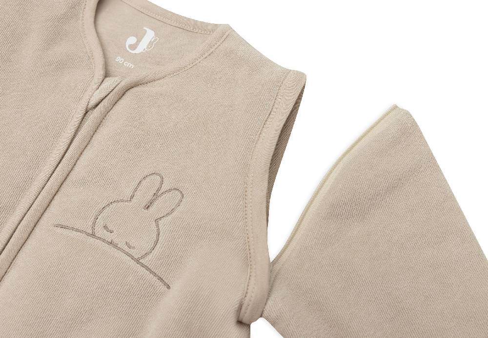 Jollein Schlafsack abnehmbaren Ärmeln 90cm Sleepy Miffy Terry Nougat Neueste Stile