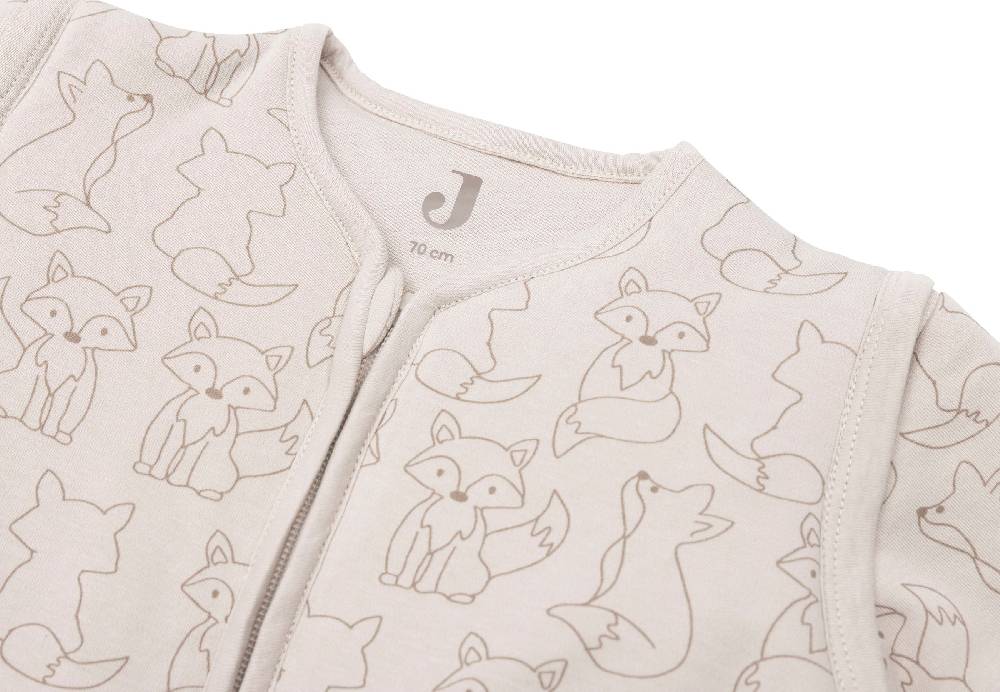 Jollein Schlafsack mit Abnehmbaren Ärmeln 70cm Fox Nougat Zeitbegrenzte Promotion