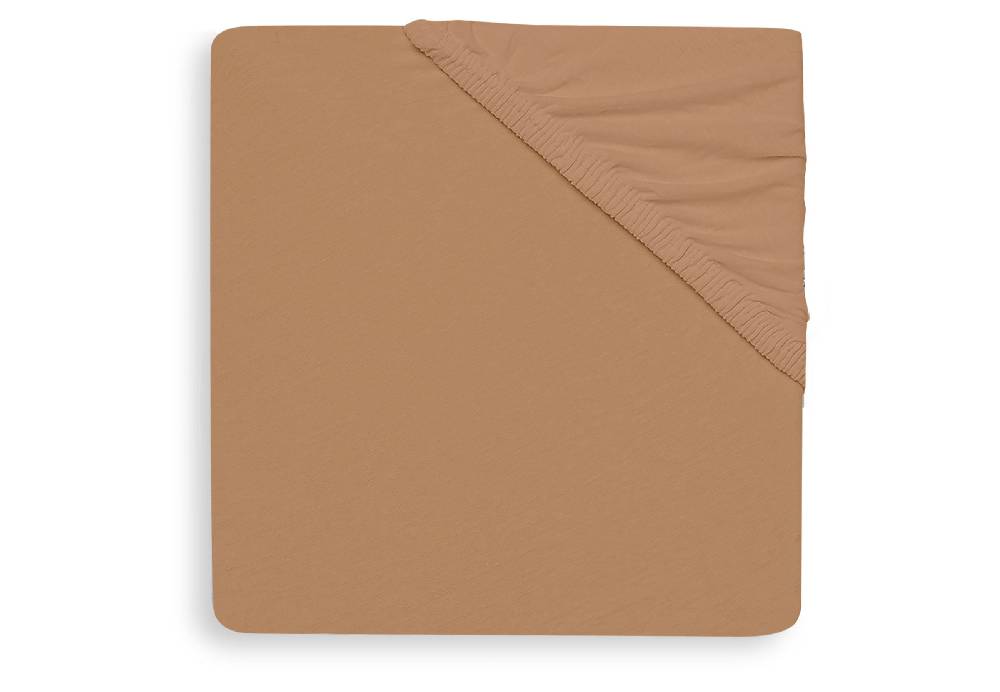 Jollein Spannbettlaken Jersey 40/50x80/90cm Biscuit