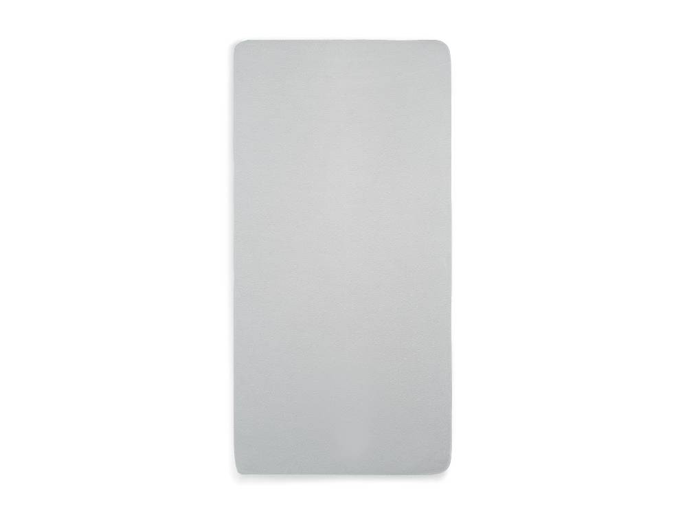 Jollein Spannbettlaken Jersey 40/50x80/90cm Soft Grey 50% Rabatt mit kostenlosem Versand