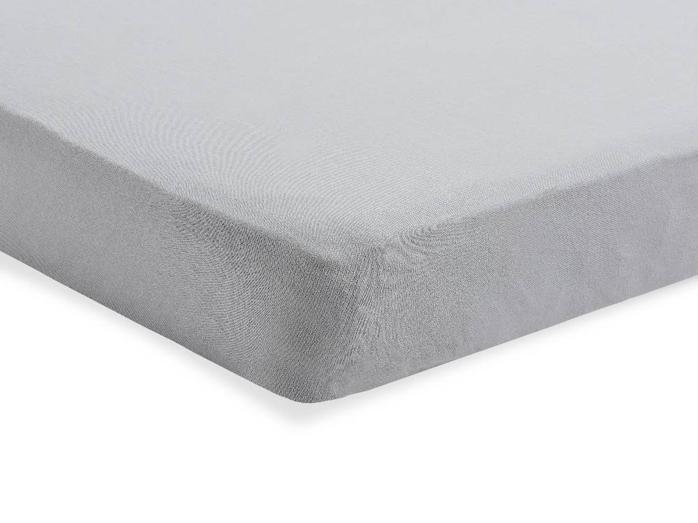 Jollein Spannbettlaken Jersey 40/50x80/90cm Soft Grey 50% Rabatt mit kostenlosem Versand
