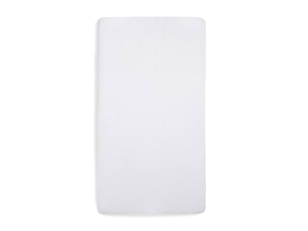 Jollein Spannbettlaken Frottee Wasserdicht 75x150cm White 2025