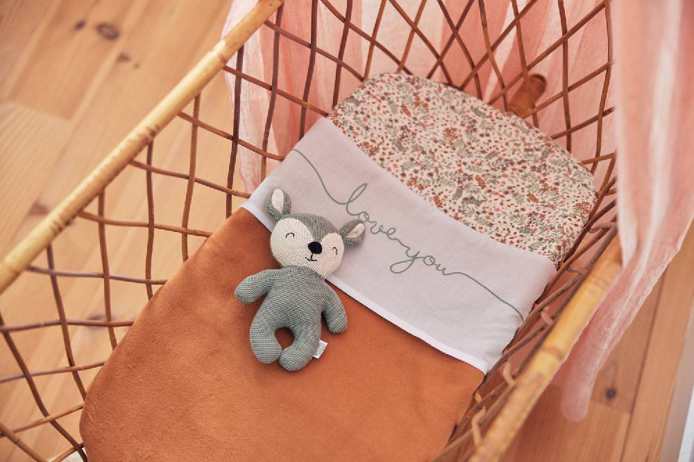 Jollein Decke Kinderbett 100x150cm Caramel Meist gekauft