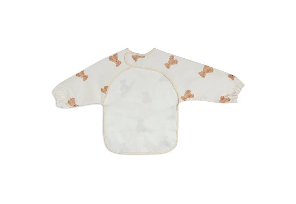 Jollein Lätzchen Wasserdicht mit Ärmeln Teddy Bear Exklusivangebot