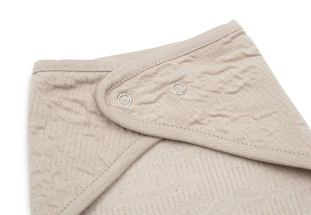 Jollein Lätzchen Bandana Soft Waves Nougat (2pack) Saisonschlussverkauf