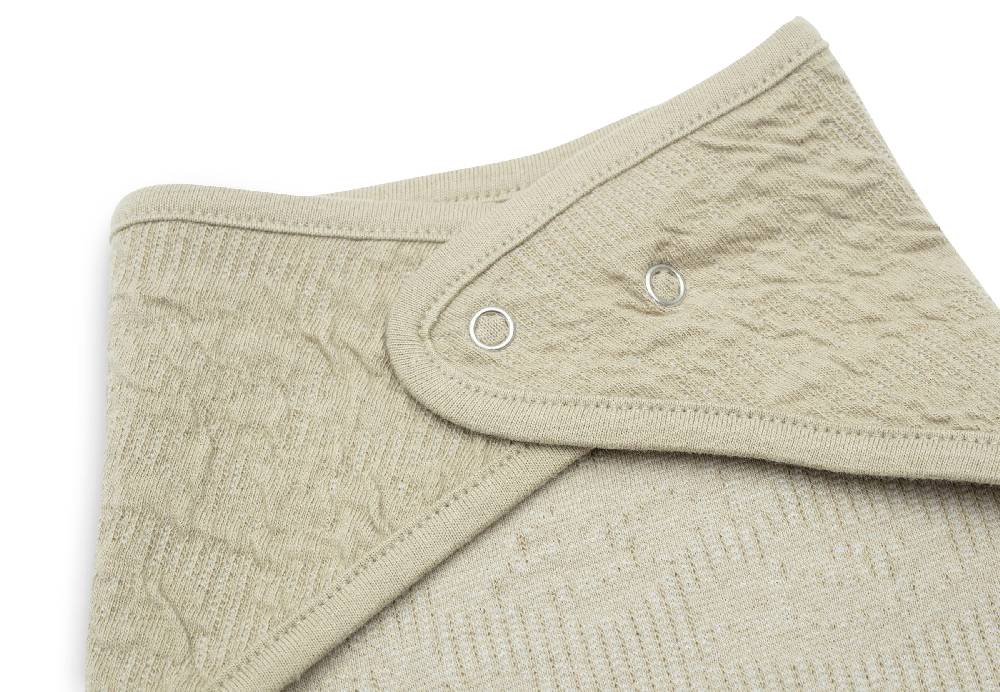 Jollein Lätzchen Bandana Soft Waves Olive Green (2pack) Muttertagsangebot