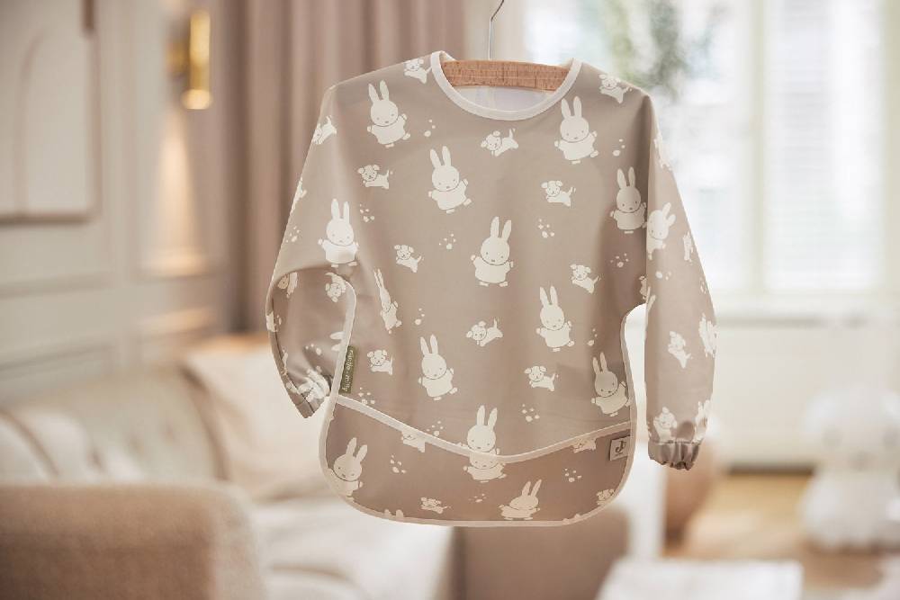 Jollein Lätzchen Wasserdicht mit Ärmeln MiffySnuffy Olive Green Online Outlet