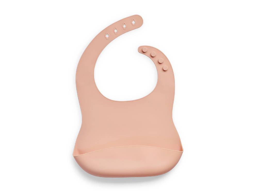 Jollein Lätzchen Siliconen pale pink Zeitlich begrenztes Angebot
