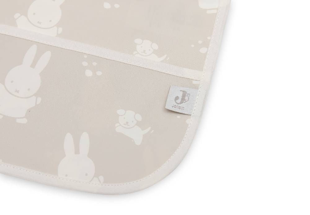 Jollein Lätzchen Wasserdicht mit Ärmeln MiffySnuffy Nougat Blitzangebot