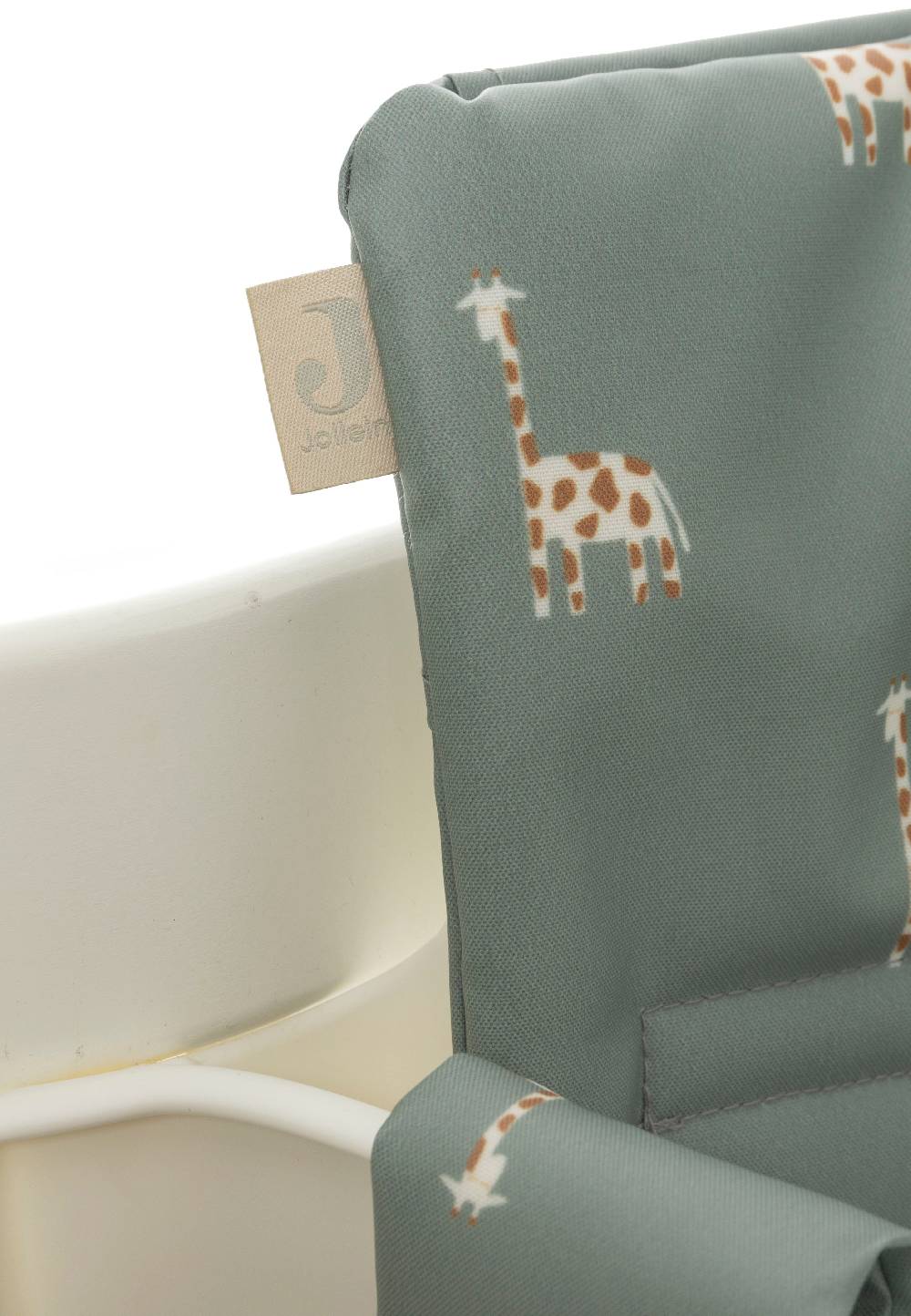Jollein Sitzverkleinerer für Kinderhochstuhl - Jungle Jambo - Giraffe Super Sparpreis