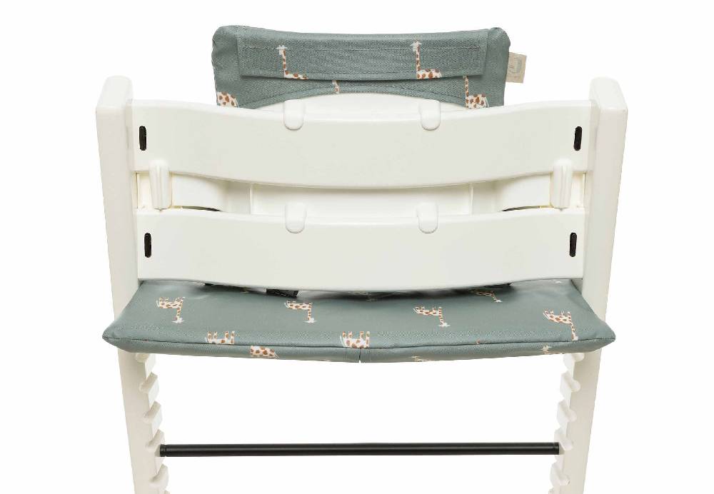 Jollein Sitzverkleinerer für Kinderhochstuhl - Jungle Jambo - Giraffe Super Sparpreis