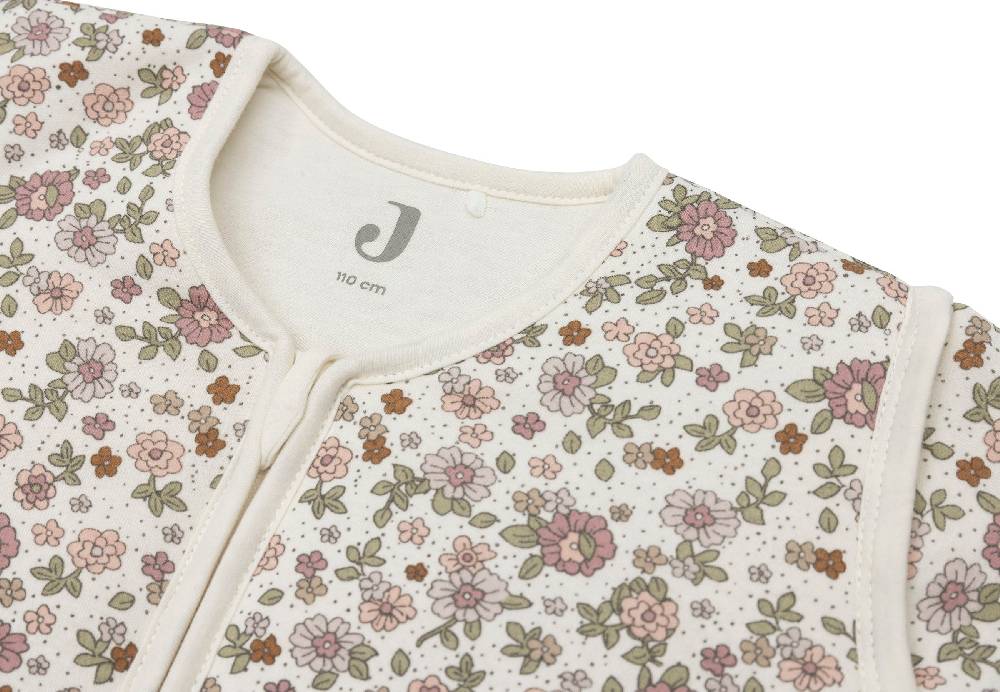 Jollein Schlafsack mit Abnehmbaren Ärmeln 110cm Retro Flowers Neueste Stile