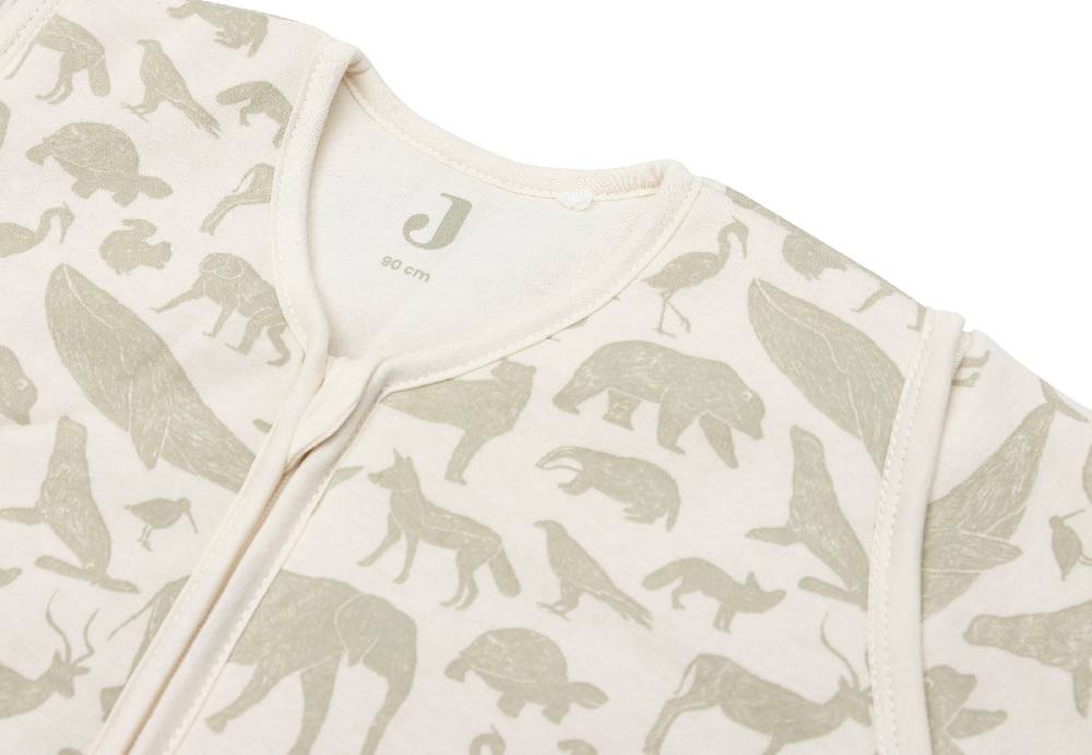 Jollein Schlafsack mit Abnehmbaren Ärmeln 90cm Animals Olive Green Bis zu 55% Rabatt