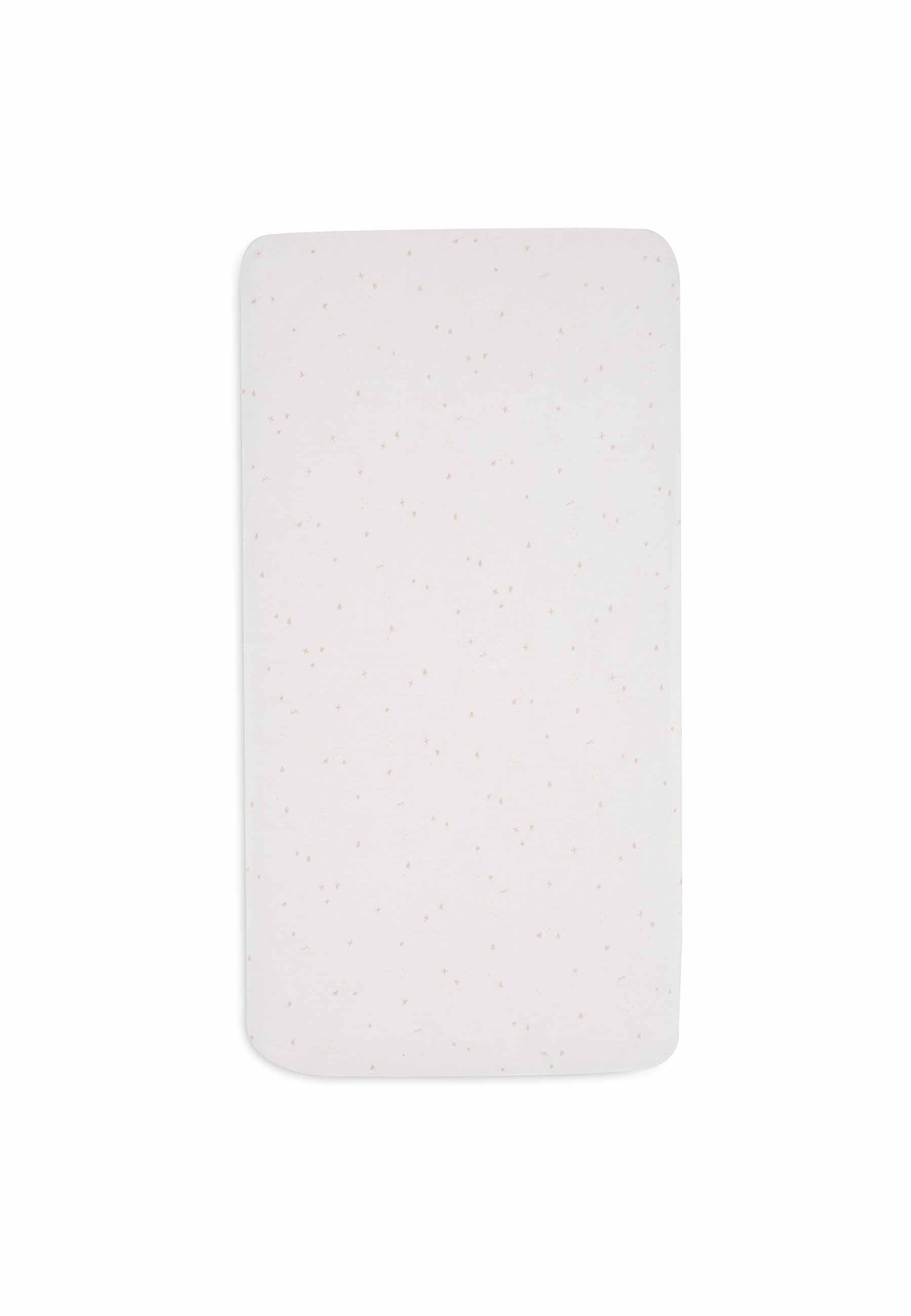 Jollein Spannbettlaken Jersey 60x120cm Twinkling - Wild Rose im Angebot