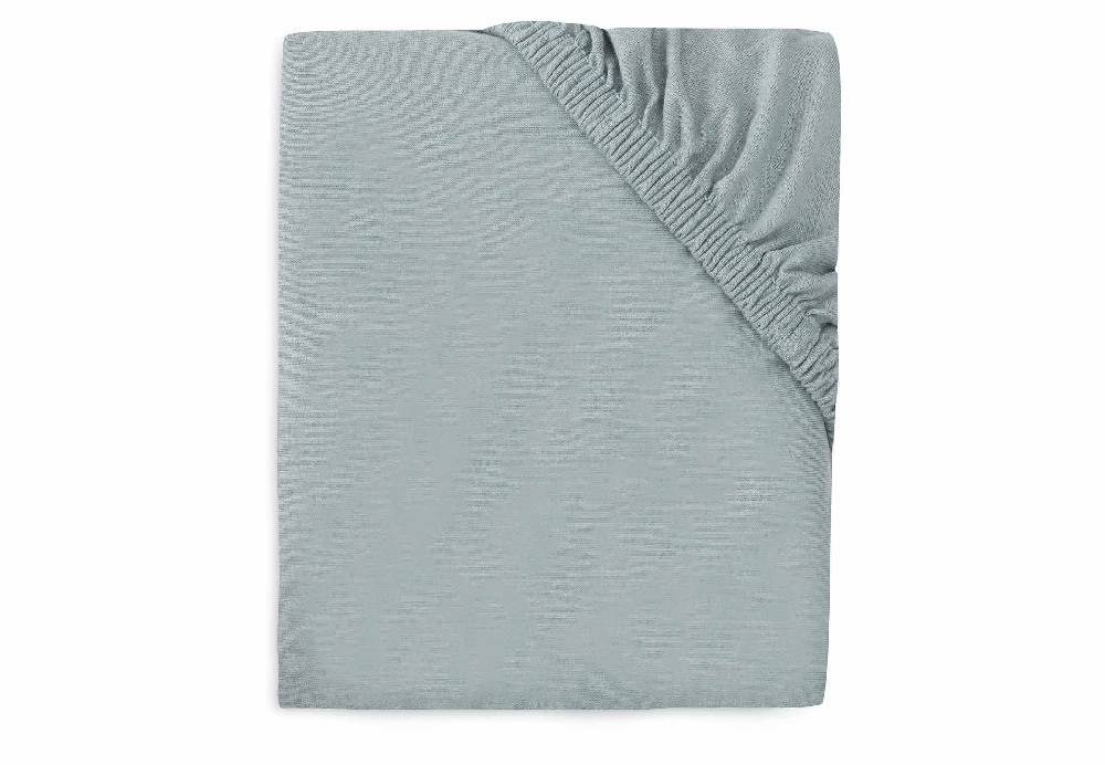 Jollein Spannbettlaken Jersey 40/50x80/90cm - Sea Green Günstiger Verkauf
