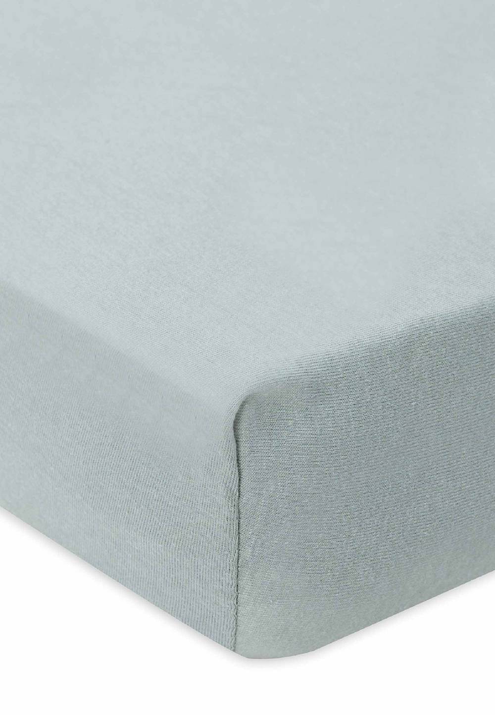 Jollein Spannbettlaken Jersey 40/50x80/90cm - Sea Green Günstiger Verkauf