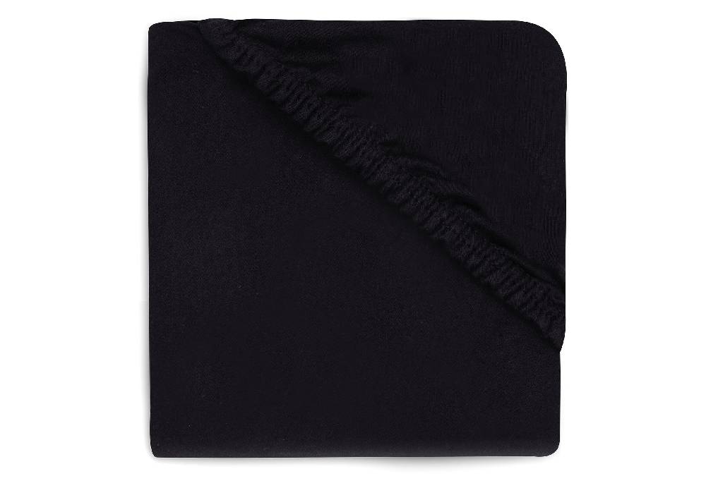 Jollein Spannbettlaken Jersey Laufgitter Ø95cm Black Limitierter Zeitrabatt