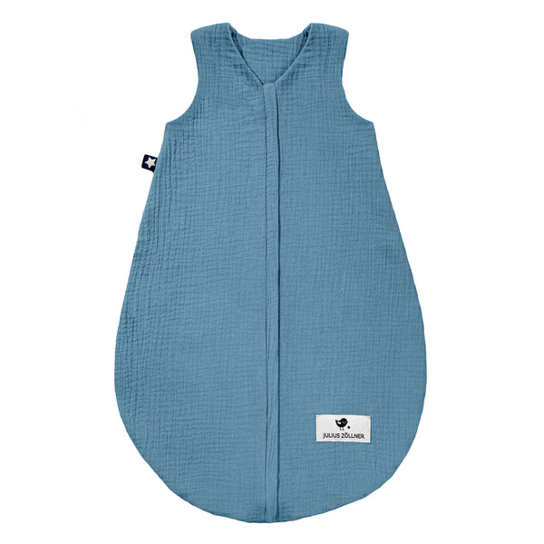 Julius Zöllner Musselin Sommerschlafsack, Blau