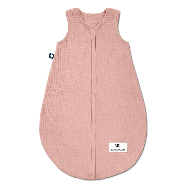 Julius Zöllner Musselin Sommerschlafsack, Dusty rose