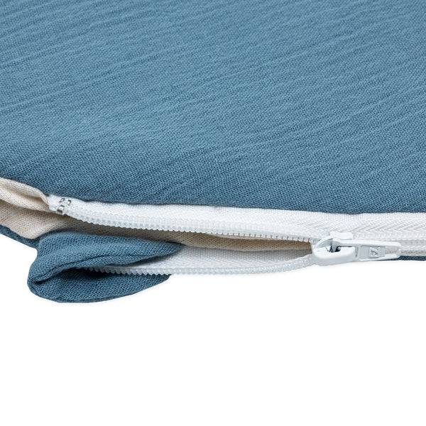 Julius Zöllner Musselin Babyschlafsack, Blau 2025