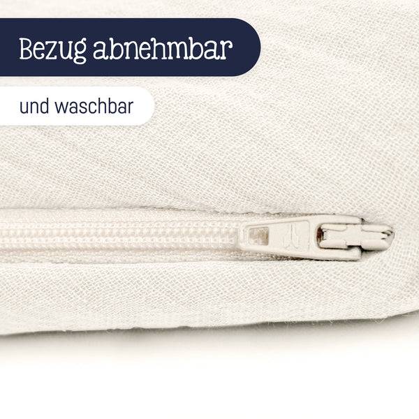 Julius Zöllner Stillkissen aus Baumwollmusselin ivory Blitzverkäufe
