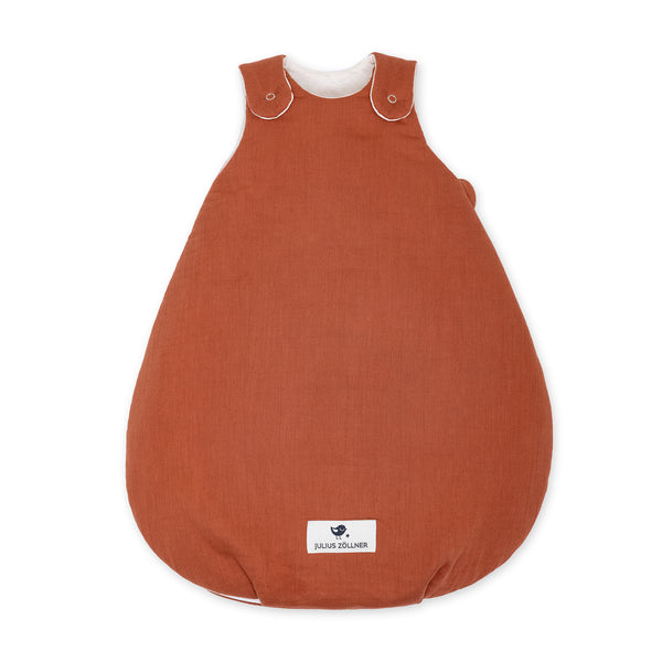 Julius Zöllner Musselin Babyschlafsack, Rost