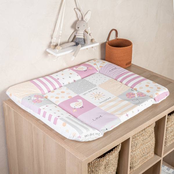 Julius Zöllner Wickelauflage "Softy", Patch Rose im Angebot