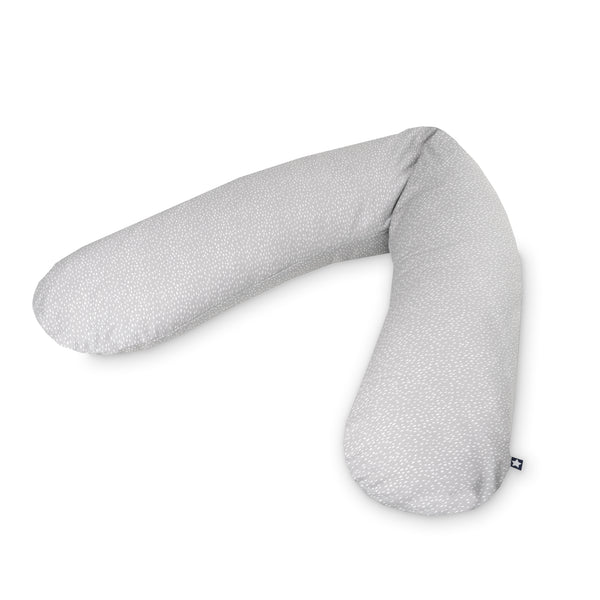 Julius Zöllner Jersey Stillkissen Tiny Squares Grey