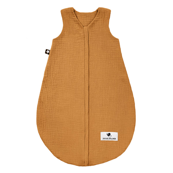 Julius Zöllner Musselin Sommerschlafsack, Zimt