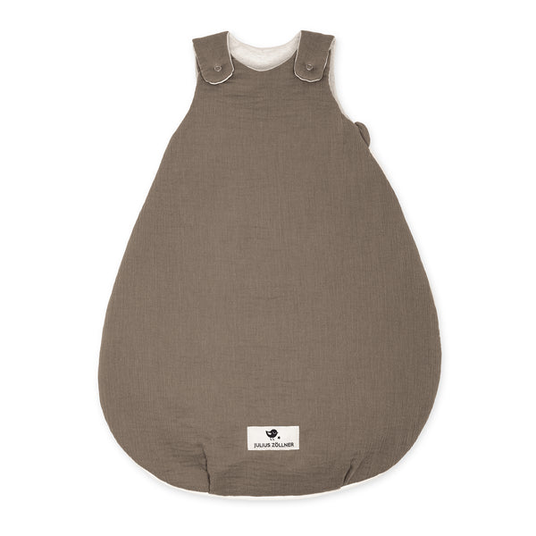 Julius Zöllner Musselin Babyschlafsack, Nougat