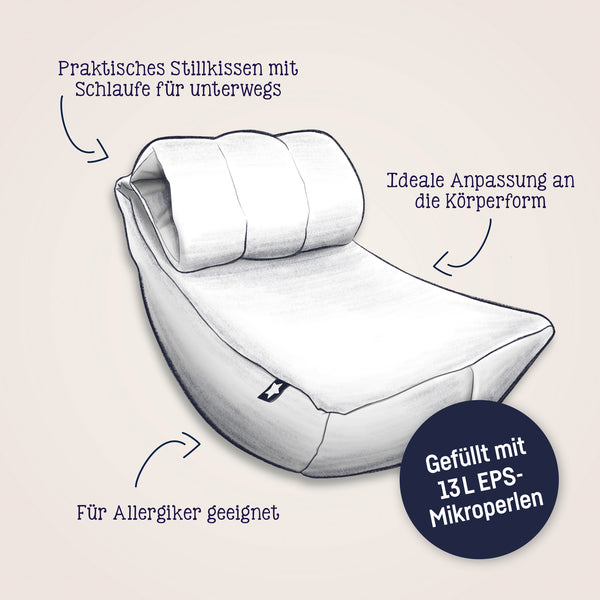 Julius Zöllner Jersey Stillkissen Move Uni Cinnamon Fabrik Onlineshop