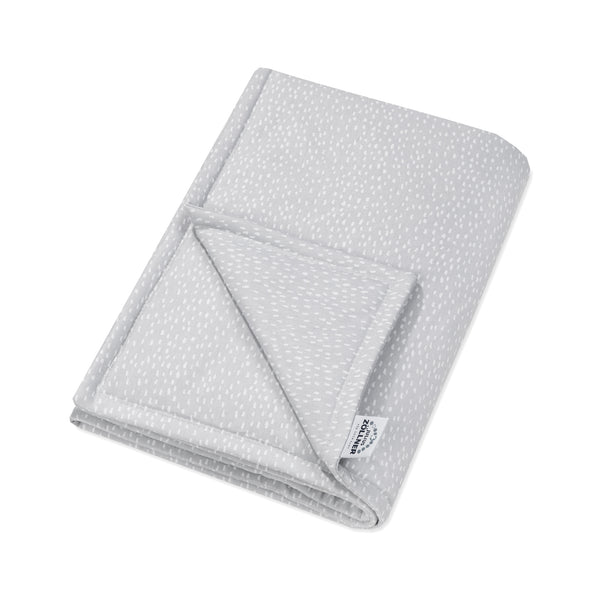 Julius Zöllner Jerseydecke gefüttert, Tiny Squares Grey