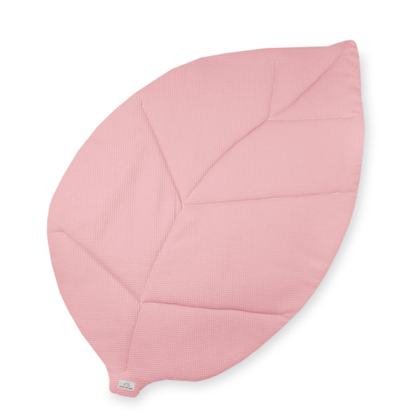 Julius Zöllner Krabbeldecke Blatt, Waffelpiqué Blush