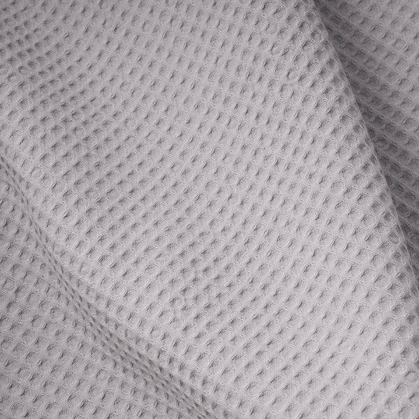 Julius Zöllner Krabbeldecke Blatt, Waffelpiqué Light Grey Saisonale Angebote