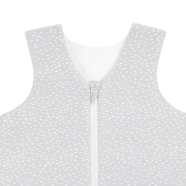 Julius Zöllner Jersey Sommerschlafsack - Tiny Squares Grey Bis zu 50% Rabatt