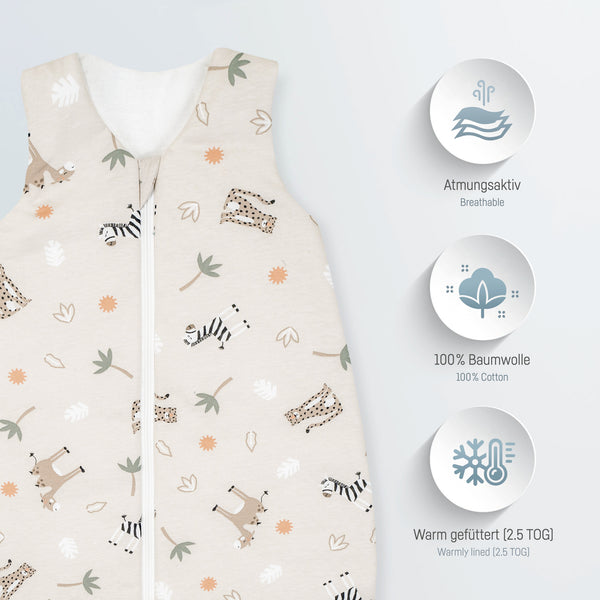 Julius Zöllner Jersey Schlafsack - Savanne Beige Vierteljährliche Förderung