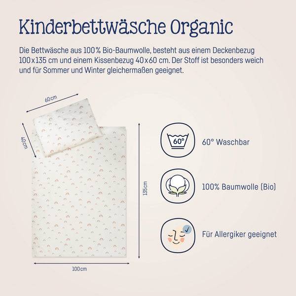 Julius Zöllner Bettwäsche Organic, Rainbow Schlussverkauf