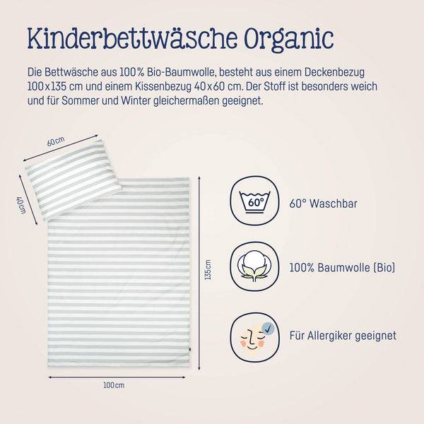 Julius Zöllner Bettwäsche Organic, Stripes Fabrikverkauf