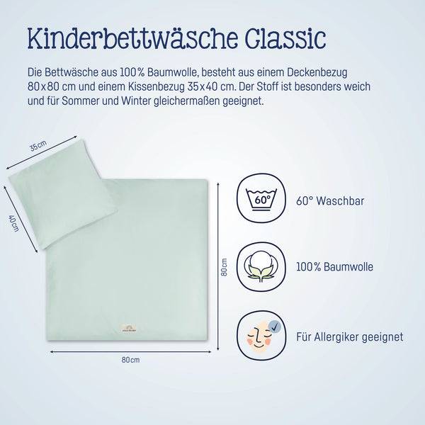 Julius Zöllner Bettwäsche, Uni Aqua Mint Flash Sale