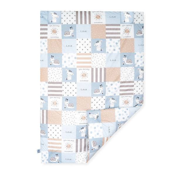 Julius Zöllner Krabbeldecke, Patch Blue Black Friday