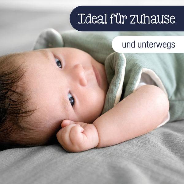 Julius Zöllner Kuscheldecke aus Baumwollmusselin, Grau Online Outlet