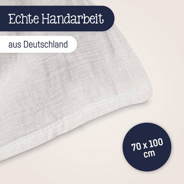 Julius Zöllner Kuscheldecke aus Baumwollmusselin, ivory Exklusive Angebote