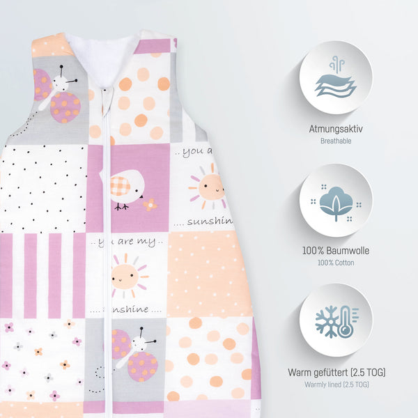 Julius Zöllner Schlafsack - Patch Rose Saisonale Angebote