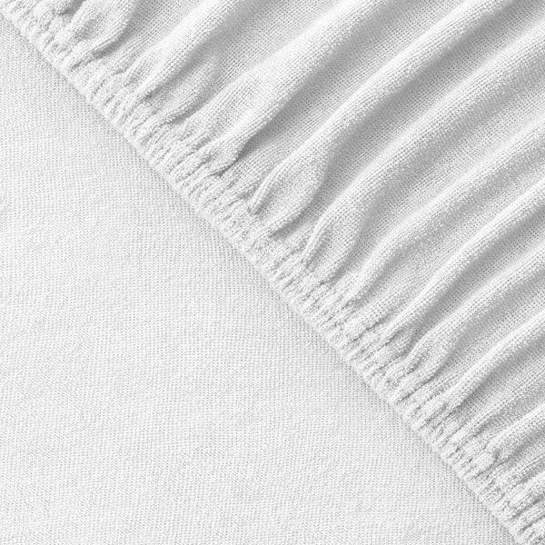 Julius Zöllner Fottee Spannbettlaken für Babymatratzen 60x120 bis 70x140cm, Weiß Zeitbegrenzte Promotion