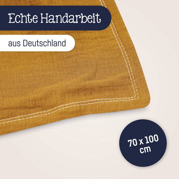 Julius Zöllner Kuscheldecke aus Baumwollmusselin, zimt Begrenzt auf 3 Tage
