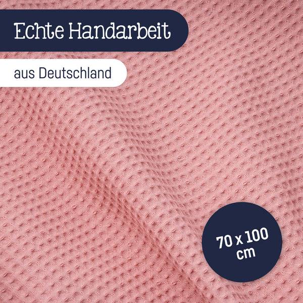 Julius Zöllner Winterdecke, Waffelpiqué Blush Auslauf