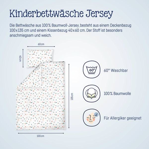 Julius Zöllner Jersey Bettwäsche Little Fox Kostenloser Versand
