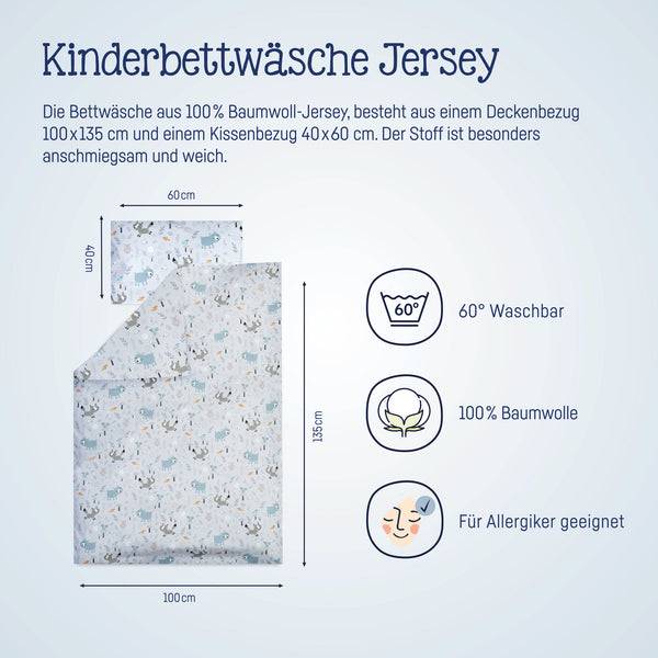 Julius Zöllner Jersey Bettwäsche Smart Friends Versandkostenfrei