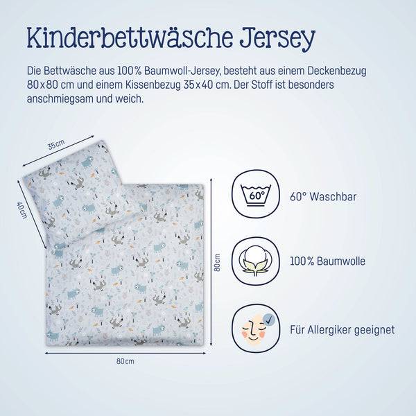 Julius Zöllner Jersey Bettwäsche Smart Friends Versandkostenfrei